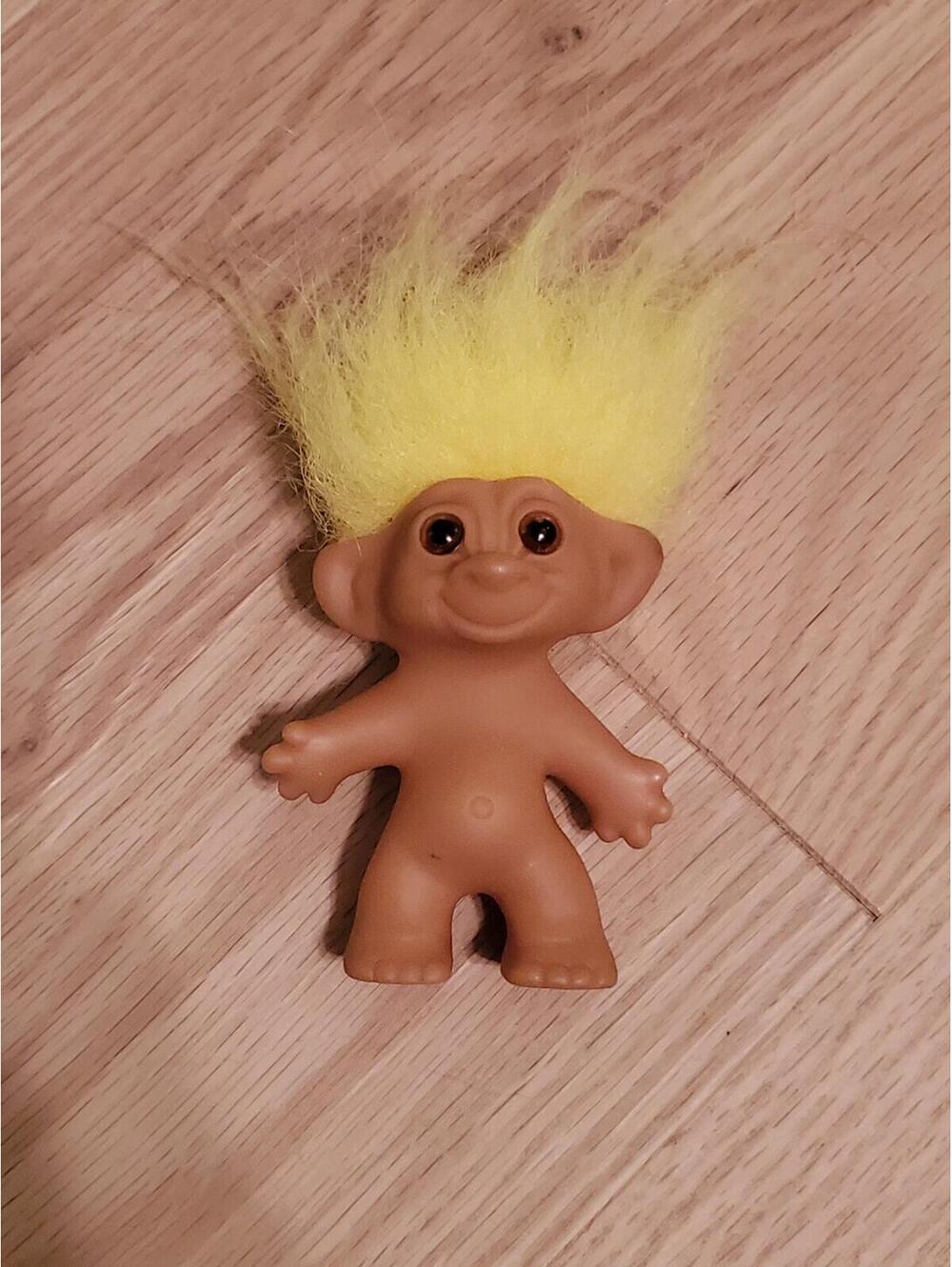 Vintage Dressed Doll with Yellow Hair